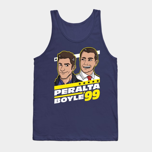 Peralta Boyle 99 Tank Top by MitchLudwig